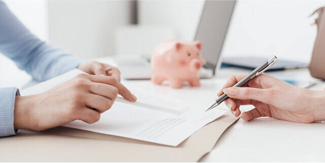 契約している人の写真