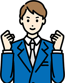 働くスタッフのイラスト