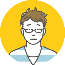 悩んでいる女性のイラスト